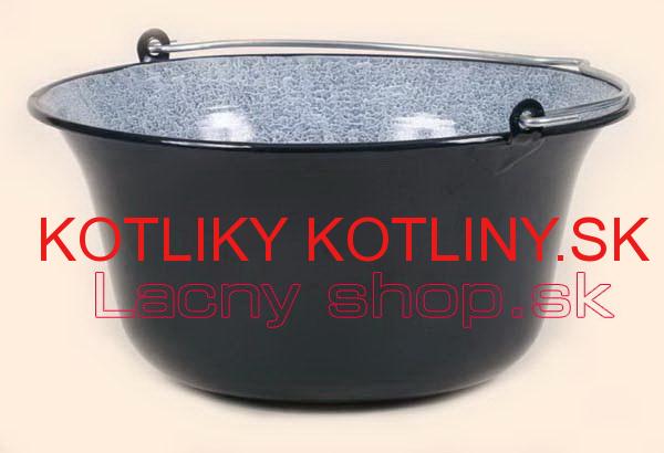 Smaltovaný kotlík 50 L + antikórová naberačka